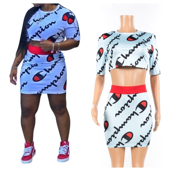 champion 2 piece jumpsuit